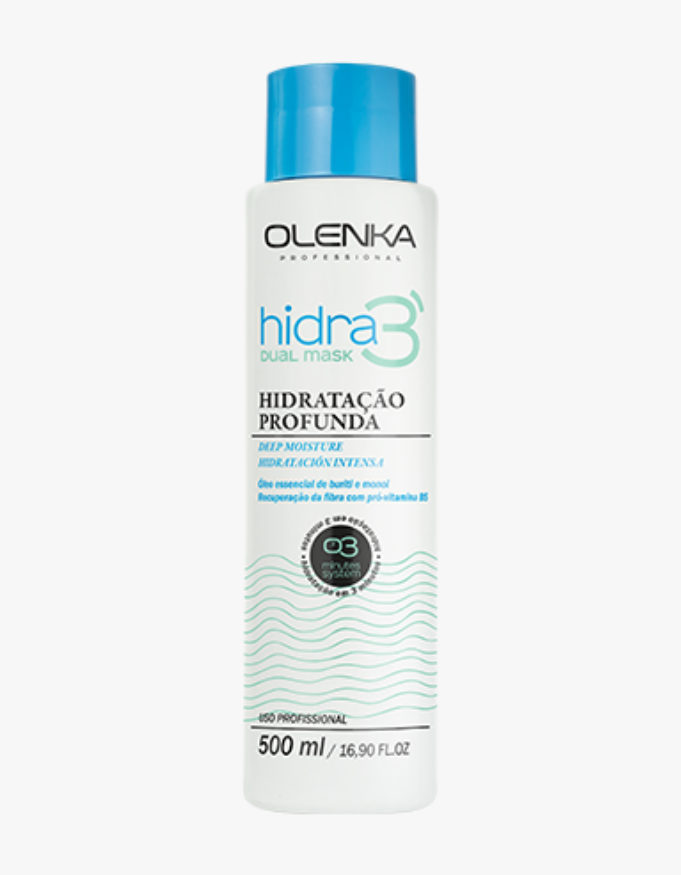 DUAL MASK HIDRA 3 OLENKA - OLENKA COSMETICOS